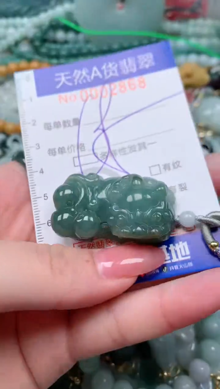 【闪购商品】翡翠颈饰未镶嵌00002868