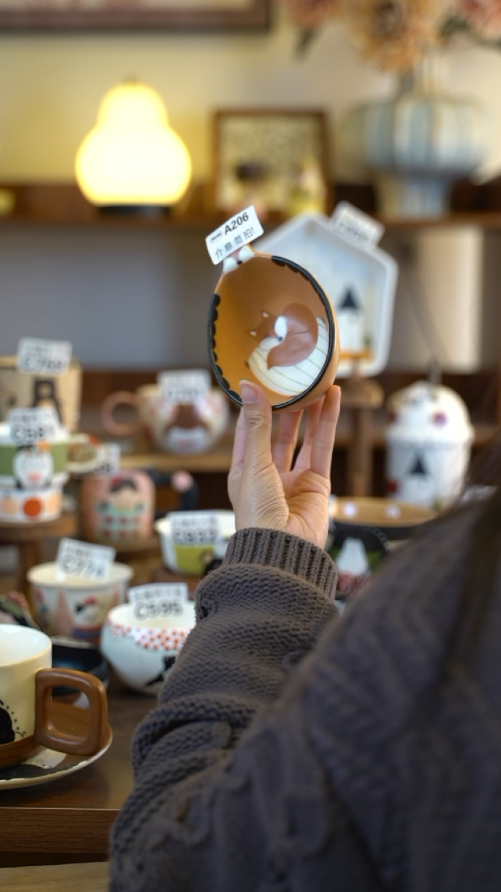 摆件陶A206 阿满屋手工手作陶瓷 