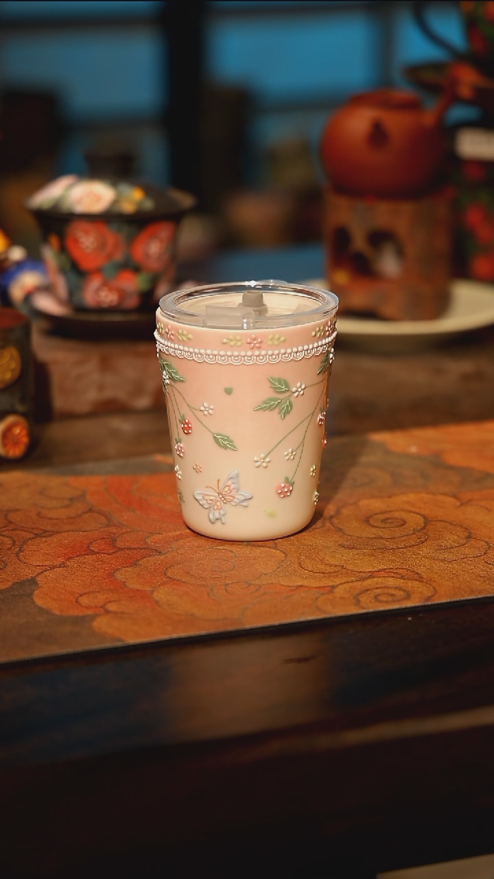 陶瓷景德镇高温釉下彩手工手绘款式