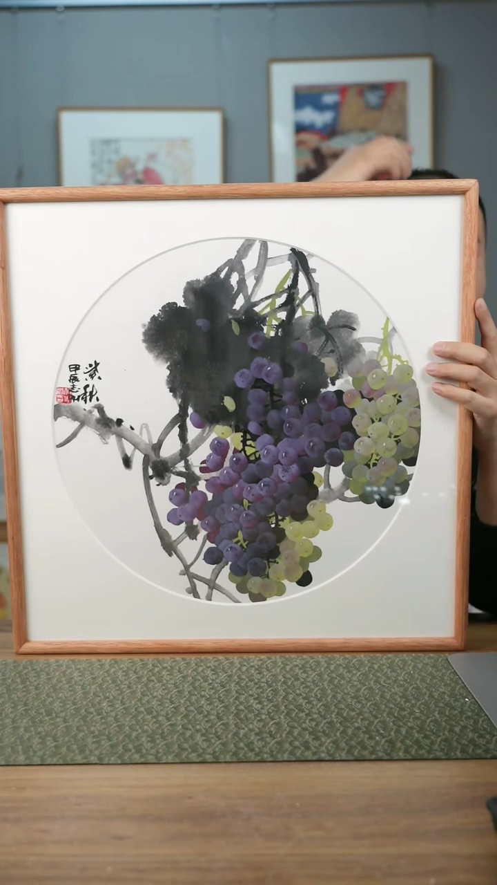 【闪购商品】书法协会会员老师带框作品-