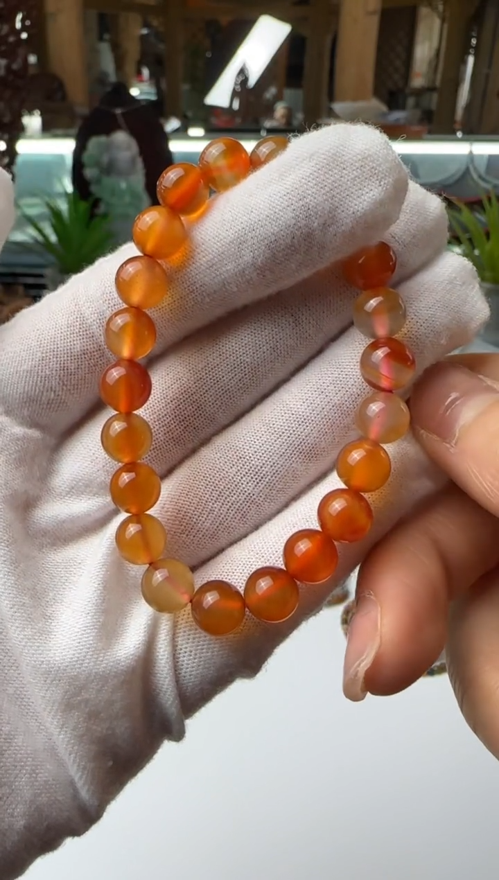 【闪购商品】玛瑙/玉髓手链未镶嵌定制