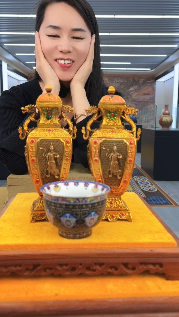 【闪购商品】瓷片F607景德镇当代工艺品