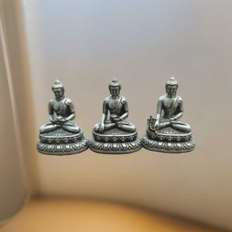 精品迷你三宝佛释迦摩尼药师佛阿弥陀佛随身口袋佛家居摆件工艺品