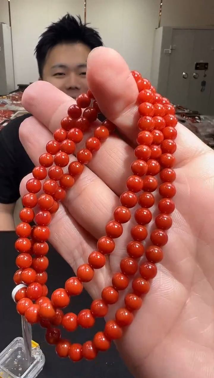 【闪购商品】南红玛瑙手链未镶嵌天然南红6mm/yz01601多样性发货