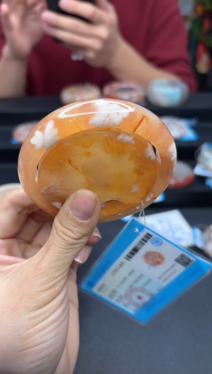 【闪购商品】石英质玉手镯未镶嵌2283（60圈赠送镯心）