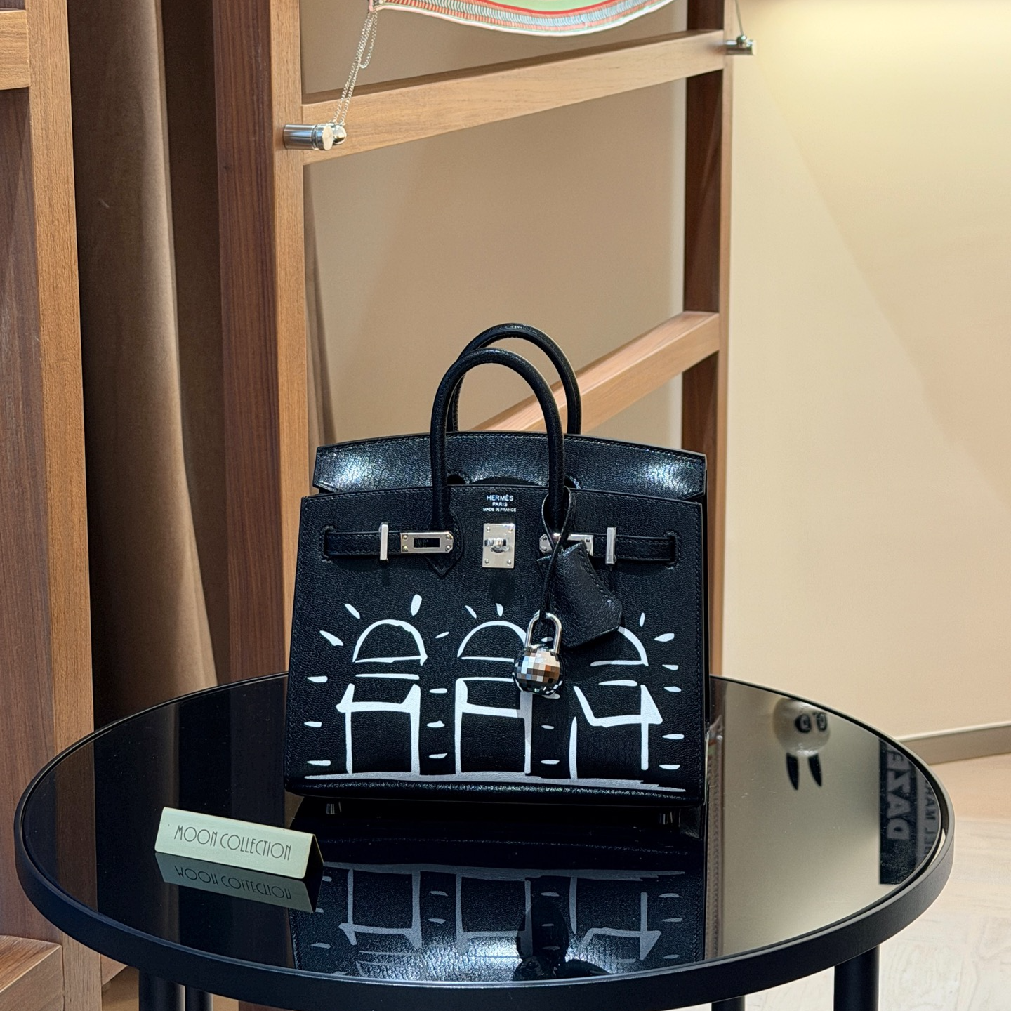 未使用 Hermes/爱马仕 正品Birkin20 塗鴉房子 乞丐屋（订金链接）