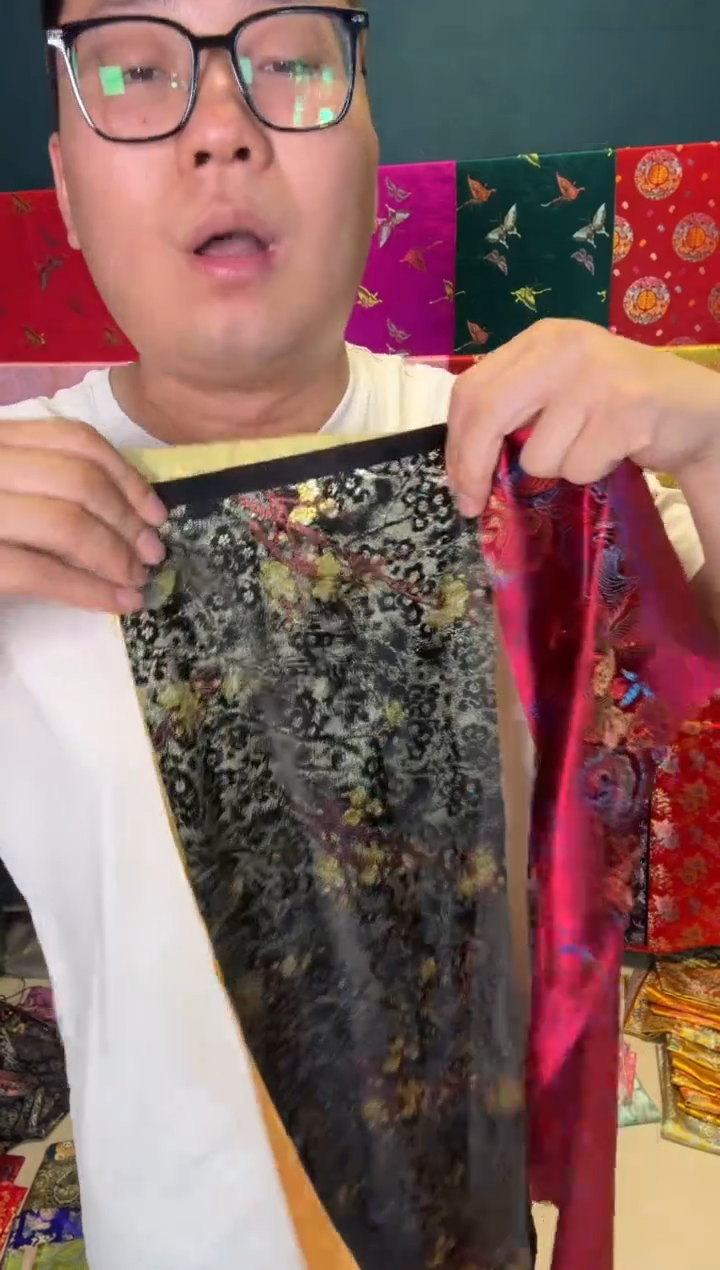 混纺3块碎布条10号