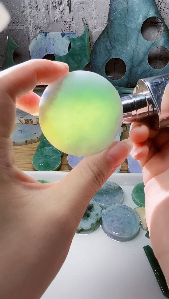 裸石翡翠天然翡翠A货791