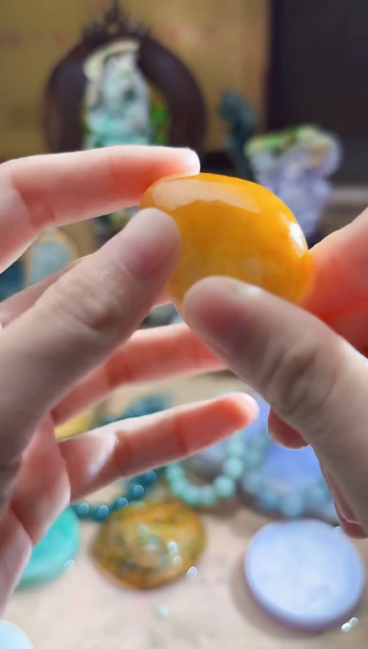 翡翠挂件未镶嵌A货柠优2617