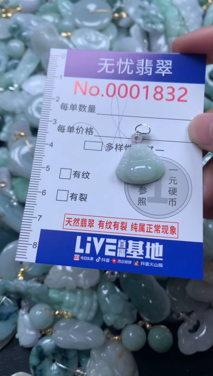 颈饰未镶嵌翡翠1832