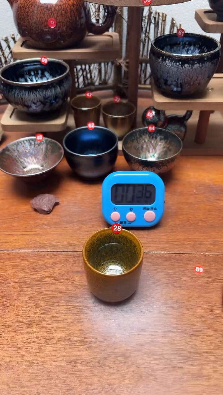 茶盏薯**贸28号建盏工匠茶器