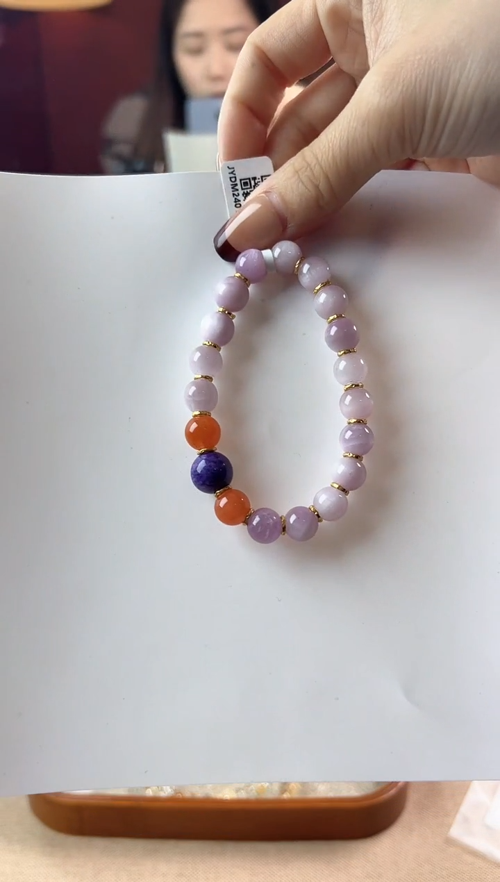 【闪购商品】锂辉石手串未镶嵌JYDM24010853