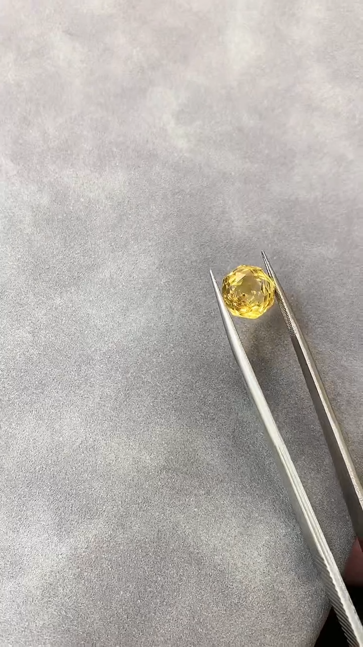 【闪购商品】黄晶笔搁未镶嵌12黄水晶裸石多样性发一颗