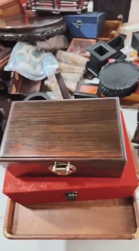 【闪购商品】香榧木DHSZ  翻盖盒   433