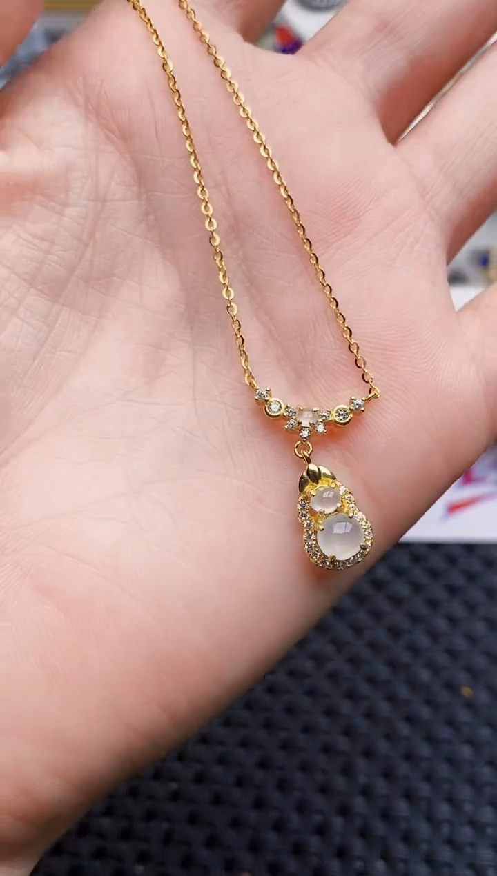 银S925镶嵌戒指翡翠2666