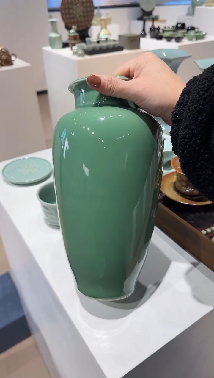 青瓷手工茶器包邮