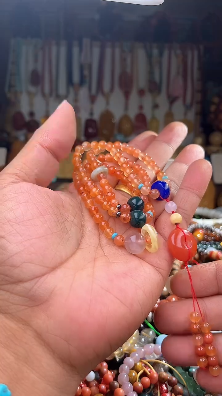 未镶嵌.南红玛瑙黄*鱼一物一拍 005174