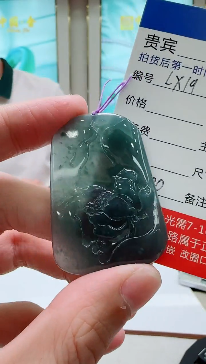 未镶嵌定制翡翠LX19翡翠吊坠-多样性发其一