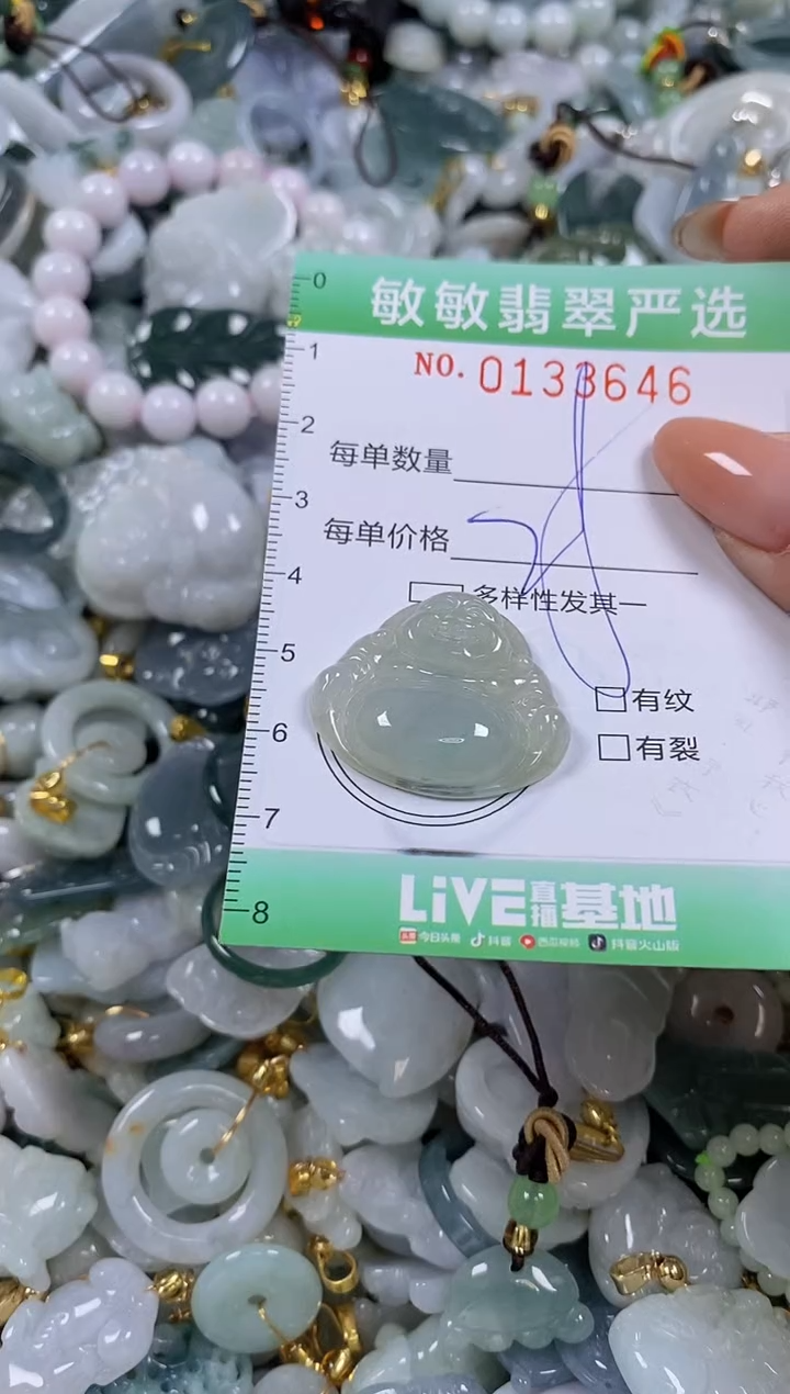 【闪购商品】翡翠颈饰未镶嵌闪购0133646
