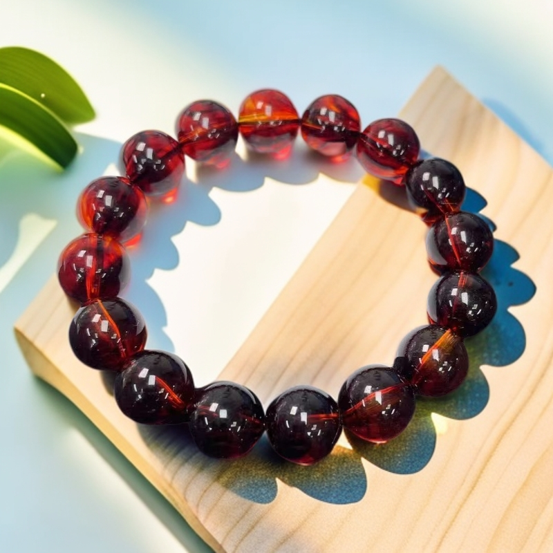 【大喜儿】血丝帕11m手链-QW1363多样性发一