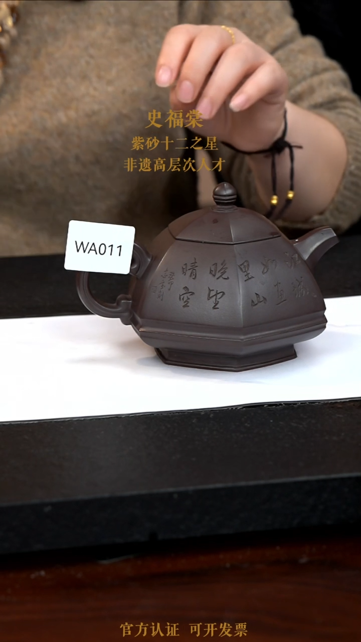 【闪购商品】紫砂茶壶WA011-0113TFS