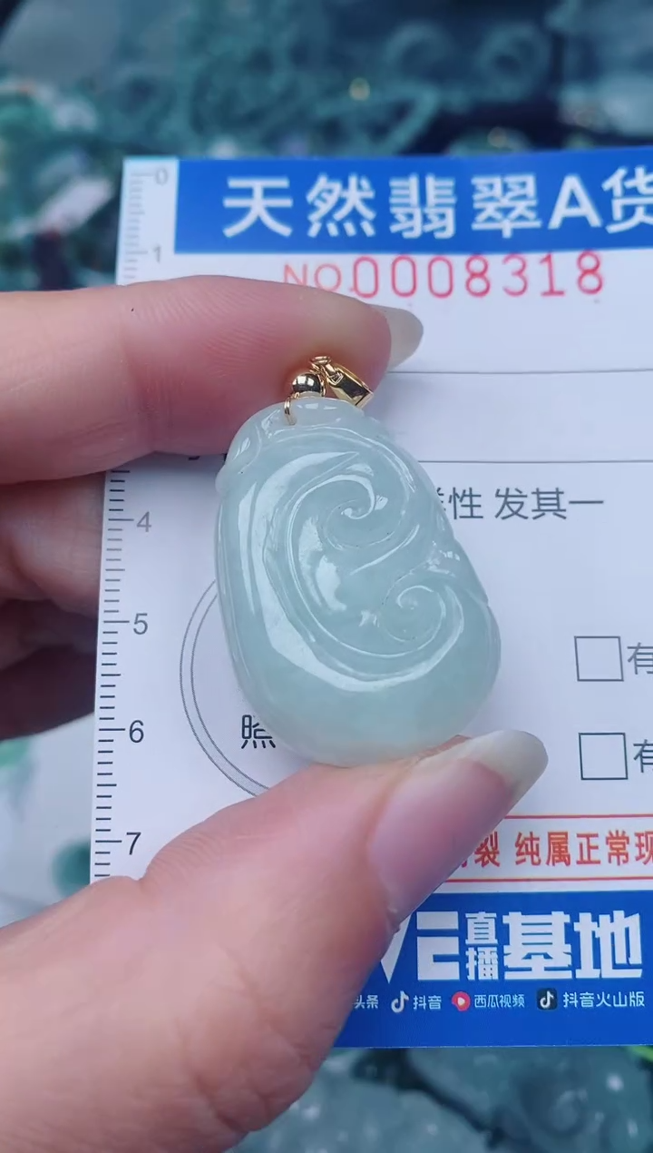 颈饰未镶嵌翡翠00008318