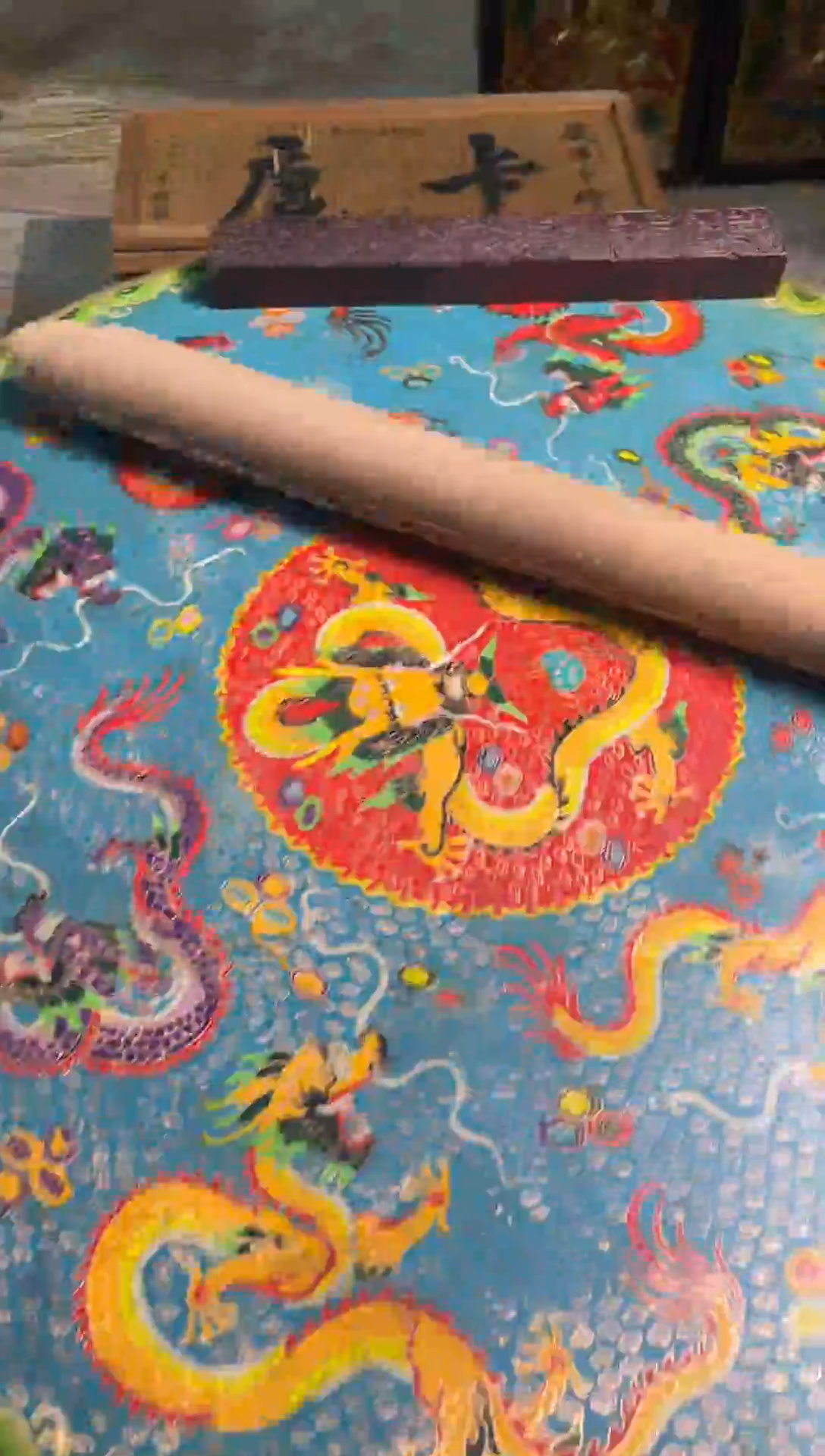 卷轴画东东唐卡tk16