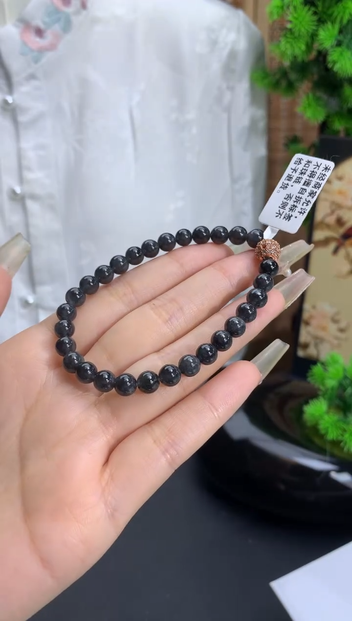 【闪购商品】翡翠手链未镶嵌卡6.1mm