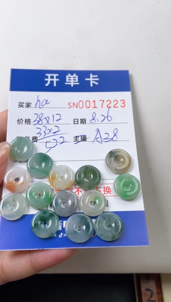 颈饰未镶嵌翡翠h**g00017223