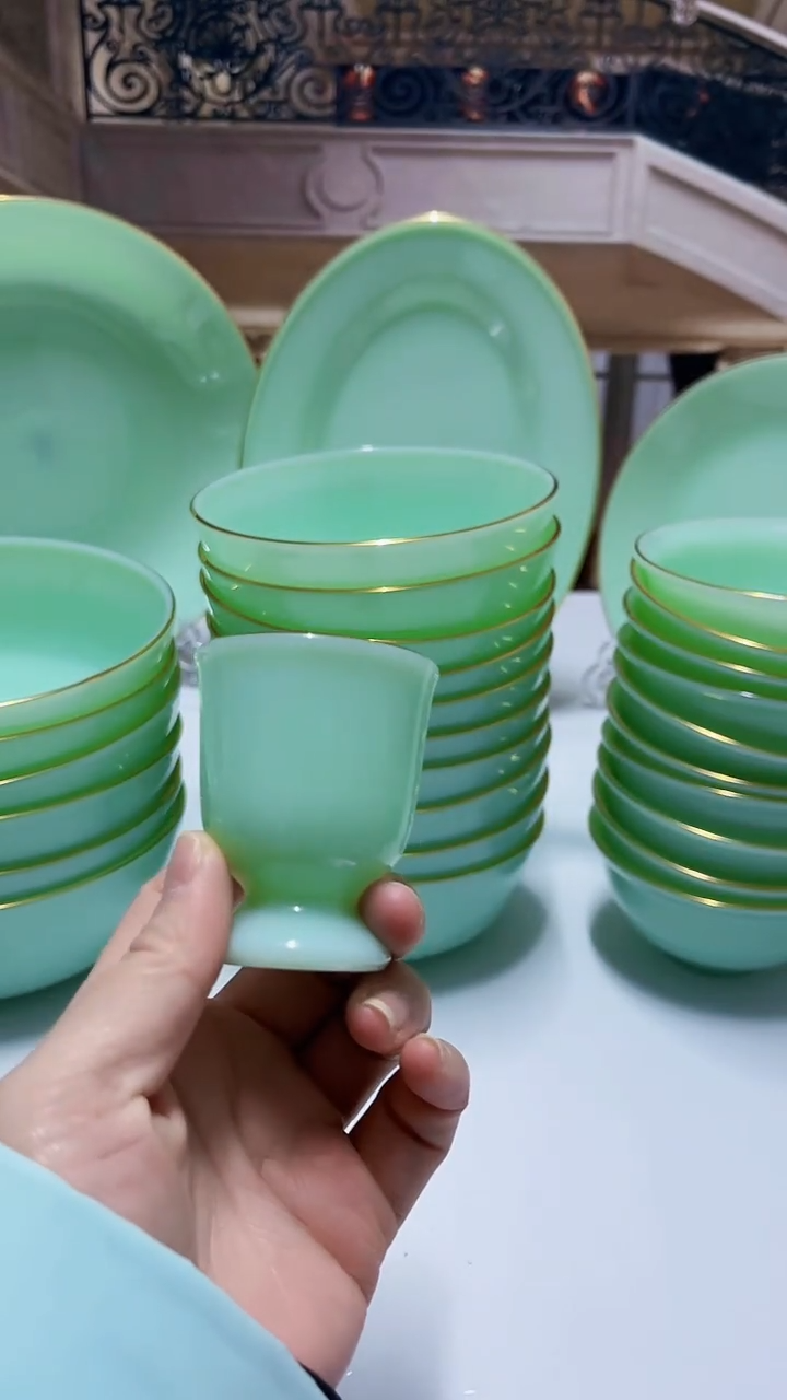 【闪购商品】·玉瓷酒杯6个  【贝美】  