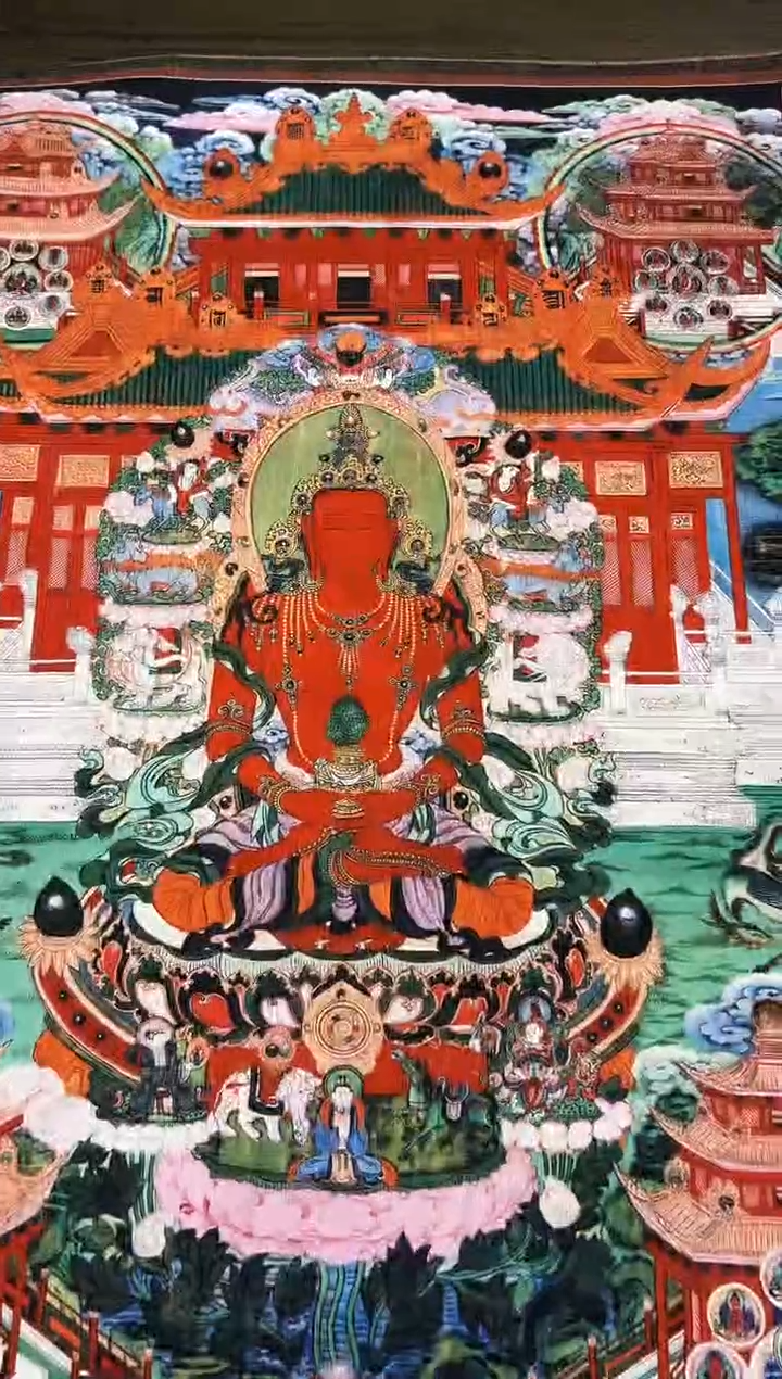 卷轴画唐卡16098