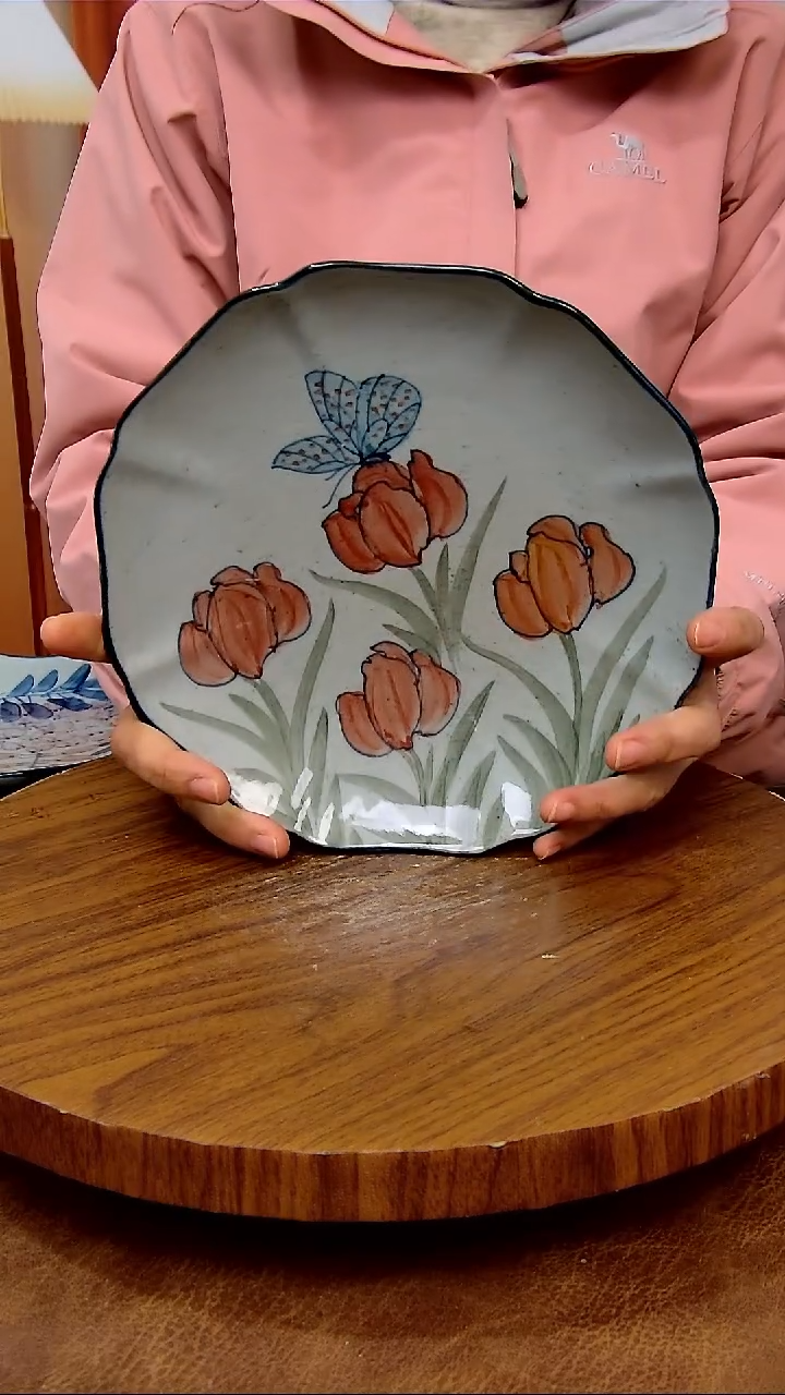 杯子陶景德镇手工手绘釉下彩陶瓷 