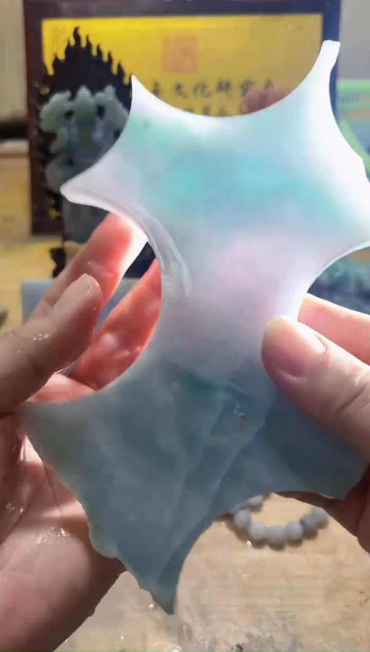 未镶嵌挂件翡翠A货常星6605