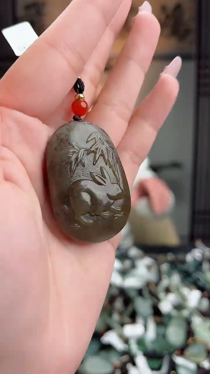 【闪购商品】和田玉（糖玉）颈饰未镶嵌多样性发货一物一拍