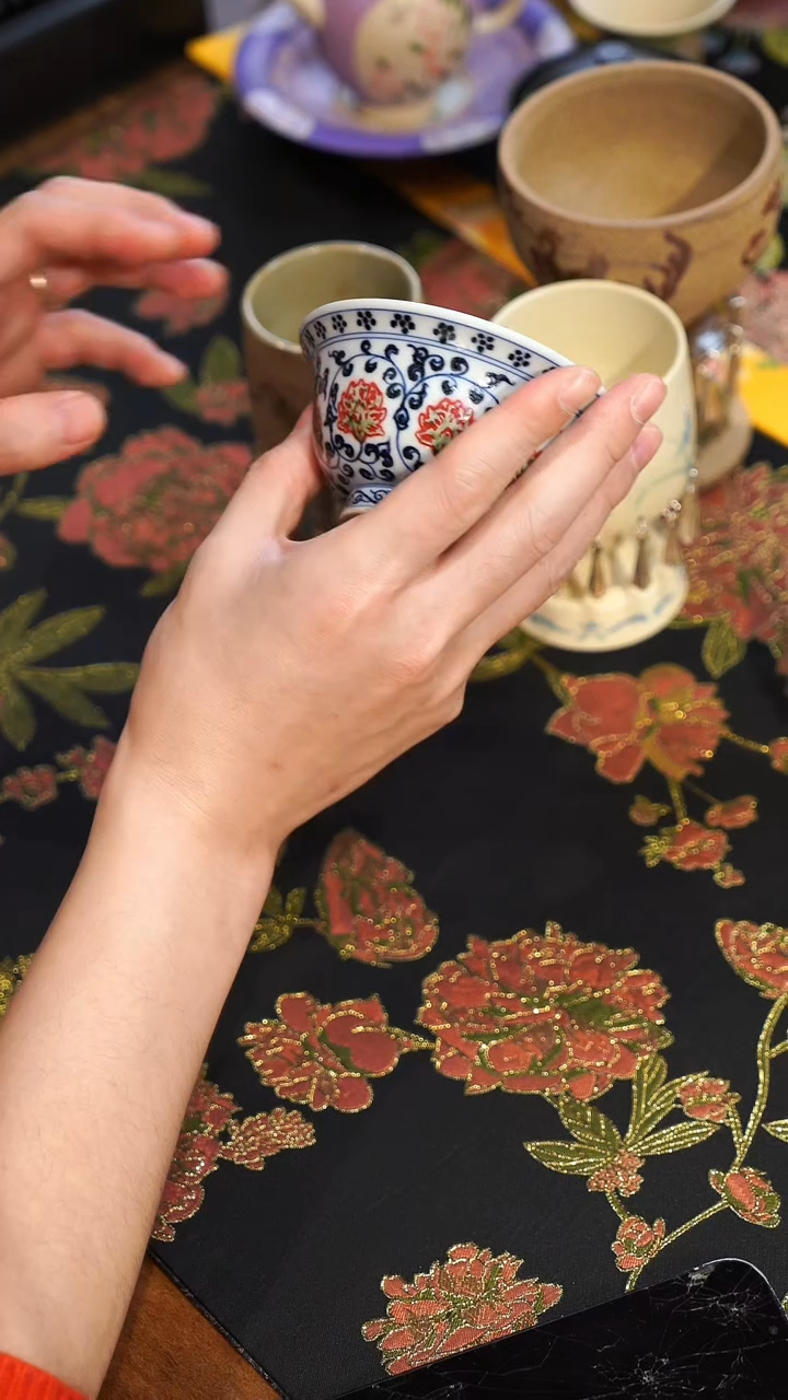 【闪购商品】瓷片杯子大碗茶的茶器