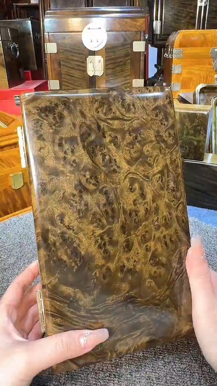 【闪购商品】乌木类成套家具乌木首饰盒Y38