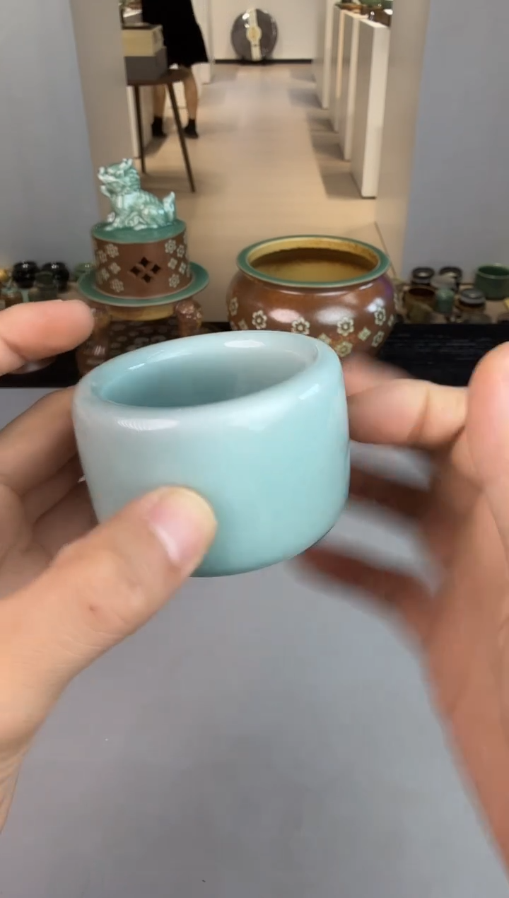青瓷手工茶器不带礼盒包邮