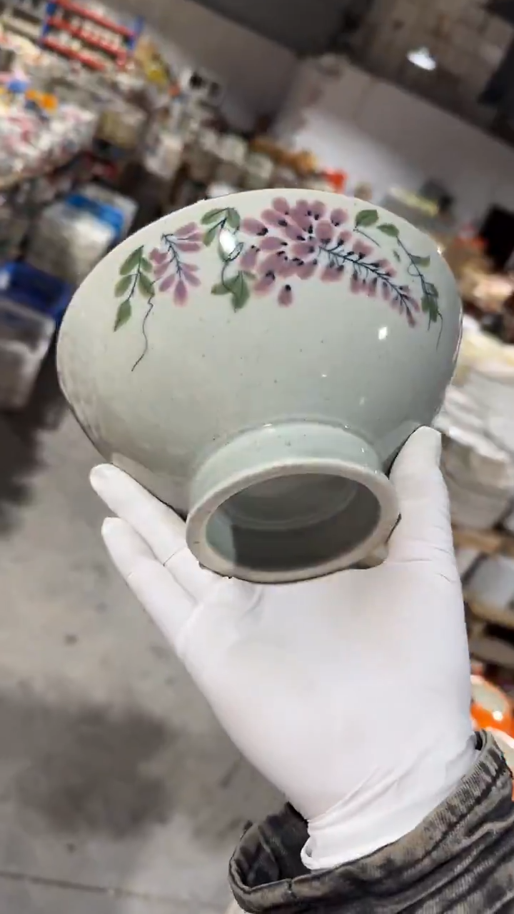 陶瓷斗笠面碗微瑕 凑满20元包邮