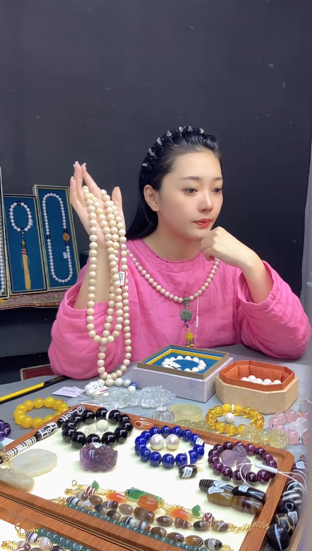 o*108朝珠一物一证 铜艺缘收藏