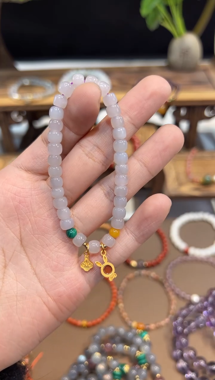 【闪购商品】和田玉手链未镶嵌手饰@@