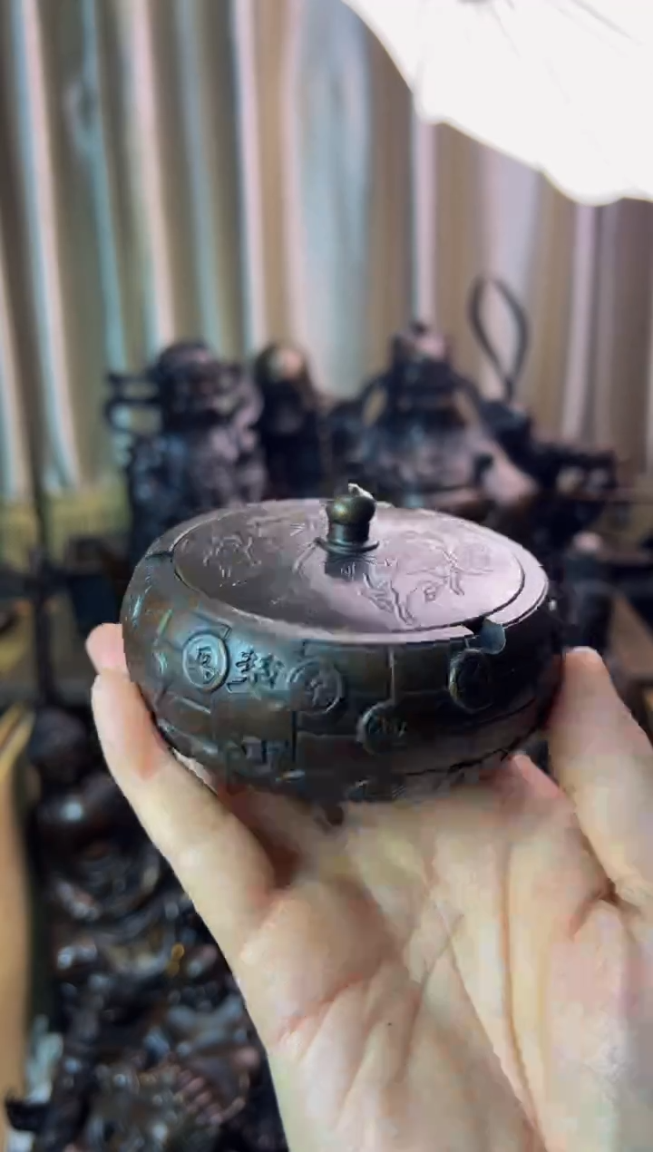 【闪购商品】1象棋烟缸 案台 摆件 工艺品