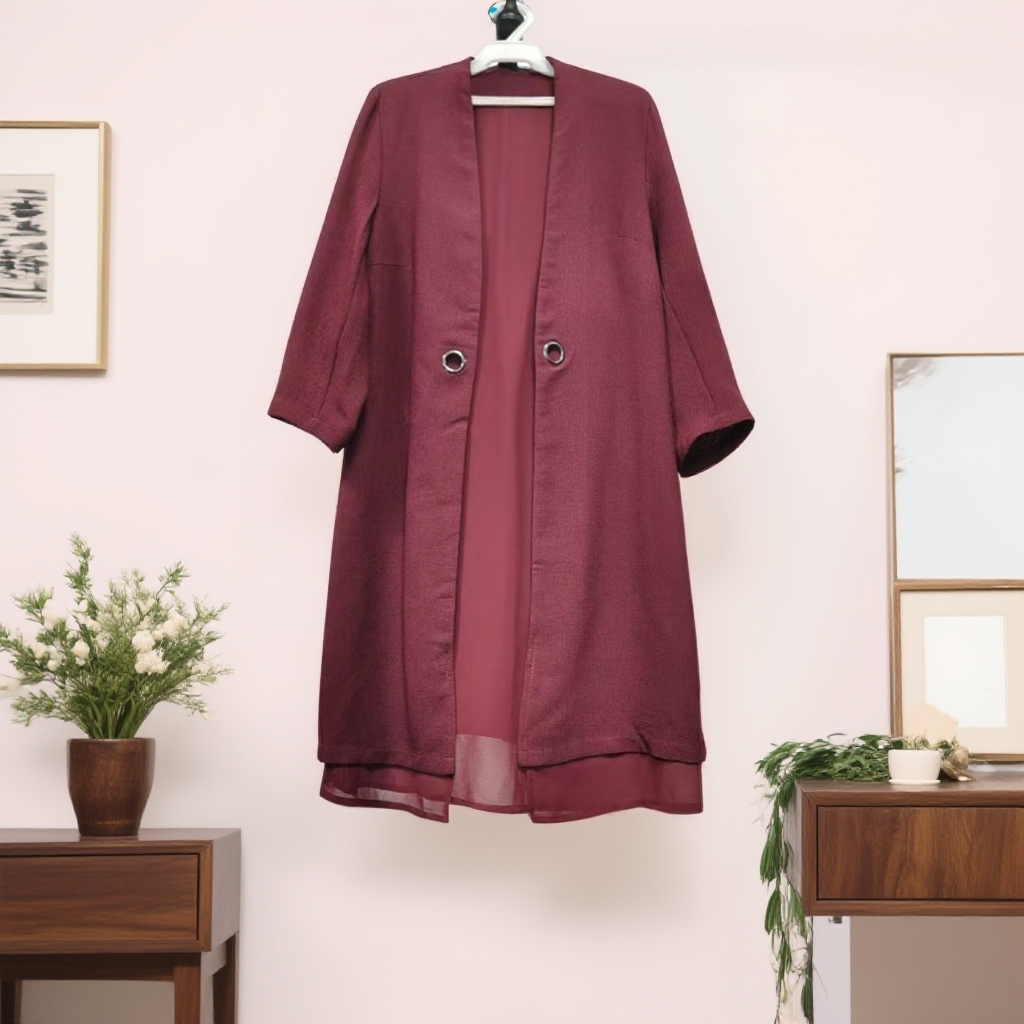 春秋新款洋气高贵开衫外套W584