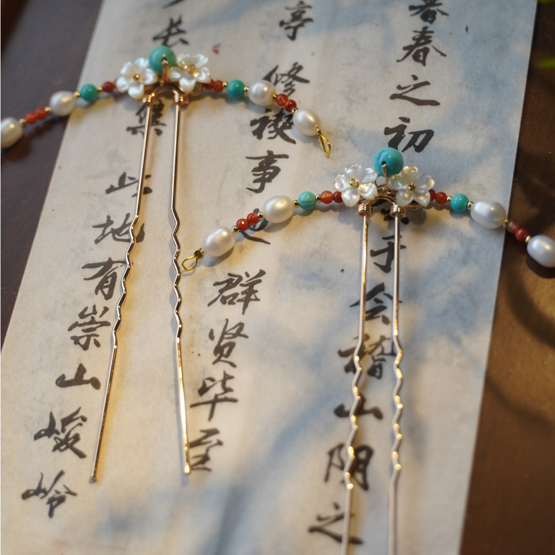 国风风仙女风复古/宫廷发簪复古手工簪发古风古典簪子百搭仙气
