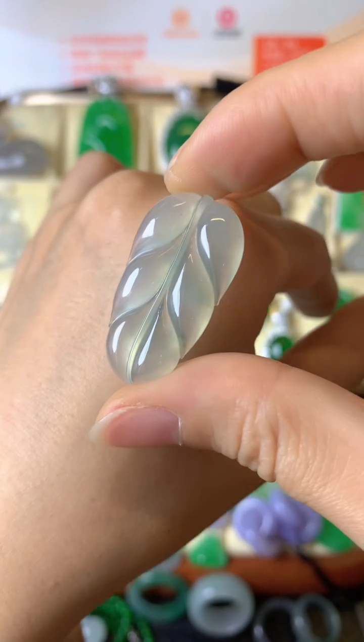 【闪购商品】定制翡翠未镶嵌1裸玉（客户意向镶嵌）