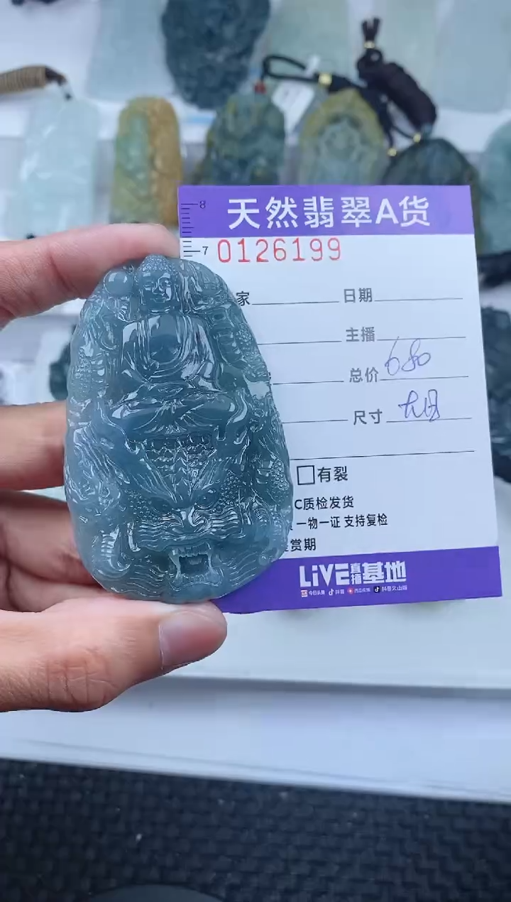 【闪购商品】翡翠颈饰未镶嵌        199
