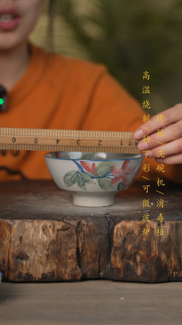 【闪购商品】瓷片景德镇高温釉下彩可微波烤箱洗碗机