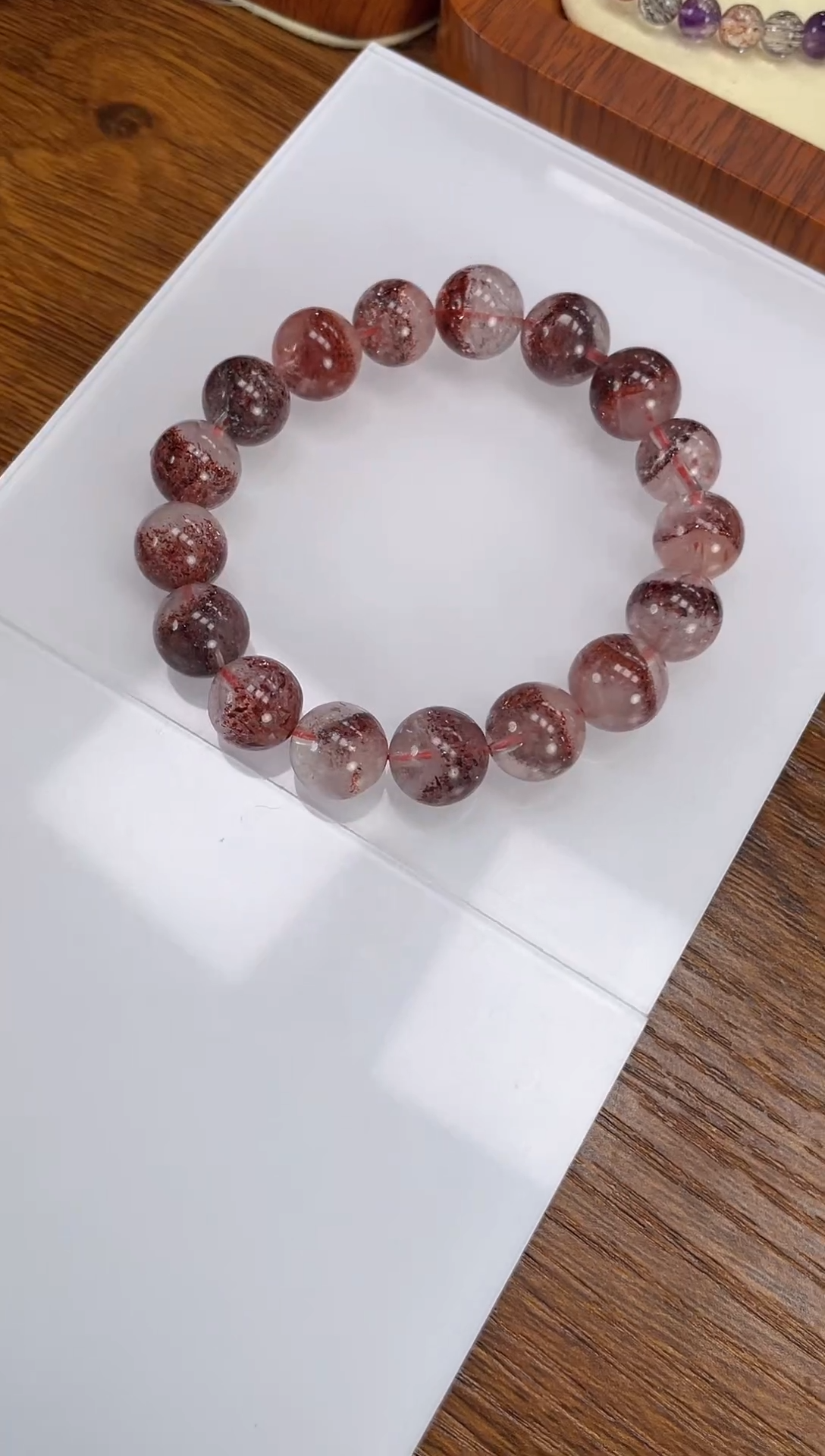 【闪购商品】水晶手链未镶嵌超七手串11+mm 多样性发一