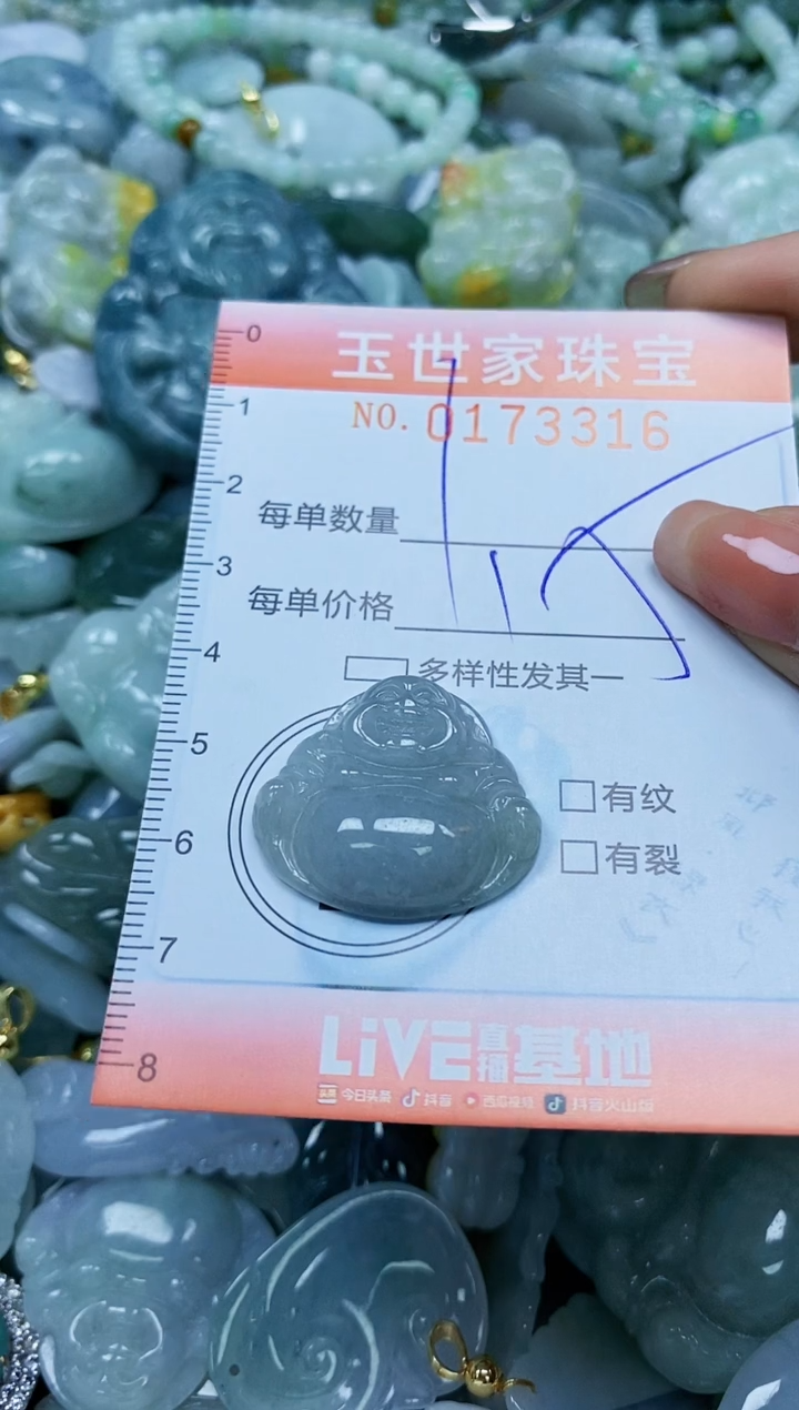 【闪购商品】翡翠颈饰未镶嵌闪购0173316