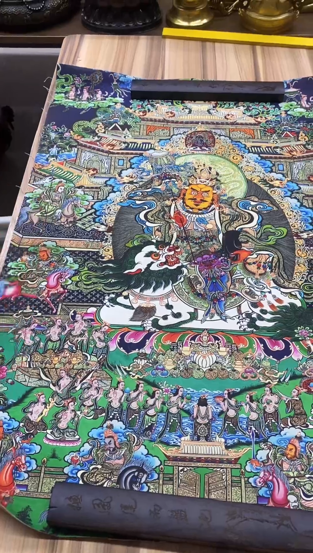 卷轴画精品挂饰 唐卡tk16087