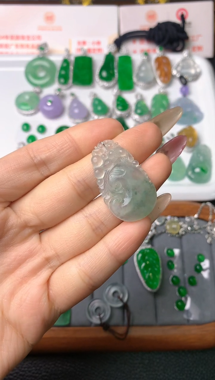 【闪购商品】定制翡翠未镶嵌裸石毛货抛光